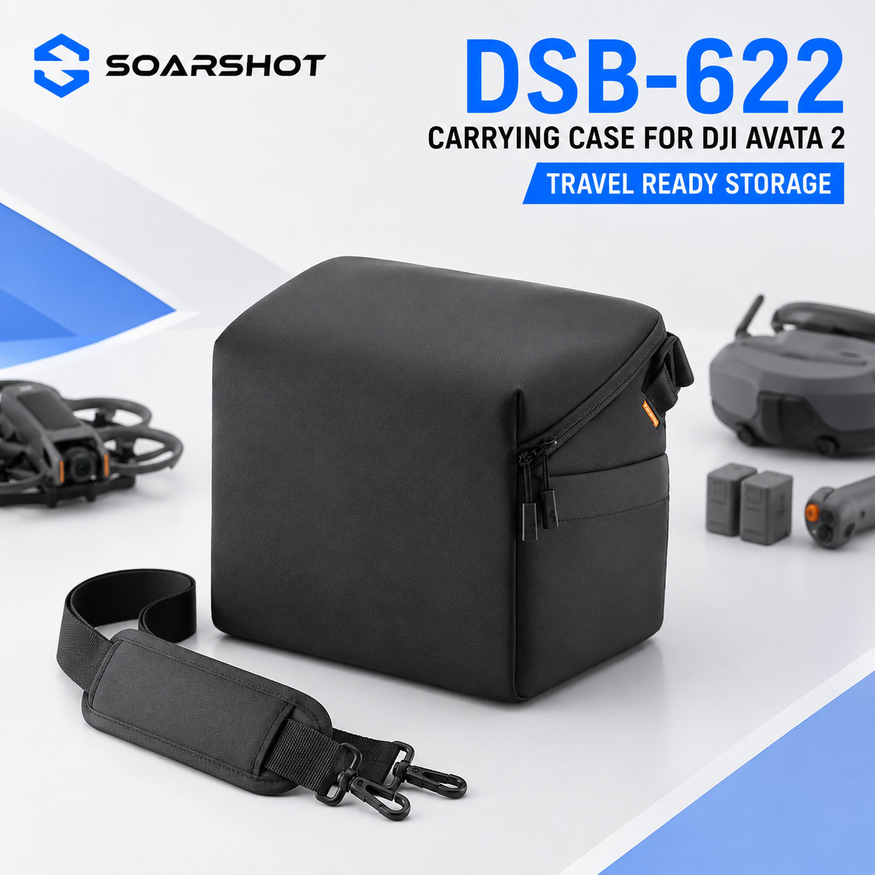 Drone Carrying Case - Tas Jinjing SOARSHOT untuk DJI Avata