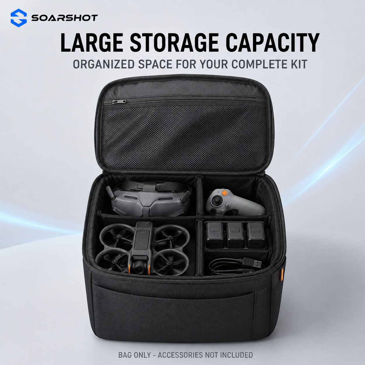 Tas Jinjing SOARSHOT untuk DJI - Drone Carrying Case ulasan dan harga